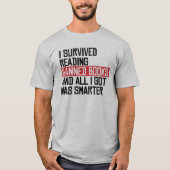 Ik heb verboden boeken gelezen t-shirt (Voorkant)