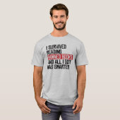 Ik heb verboden boeken gelezen t-shirt (Voorkant volledig)