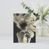 Ik heb veren op mijn hoofd briefkaart (Staand voorkant)