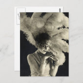 Ik heb veren op mijn hoofd briefkaart (Voorkant / Achterkant)