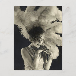 Ik heb veren op mijn hoofd briefkaart