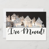 Ik heb verlichte kerstwoningen verplaatst kaart (Voorkant)
