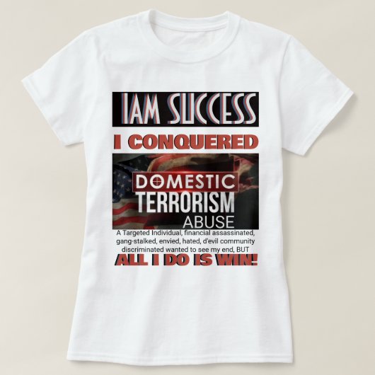 IK HEB VEROVERD T-SHIRT (Design voorkant)
