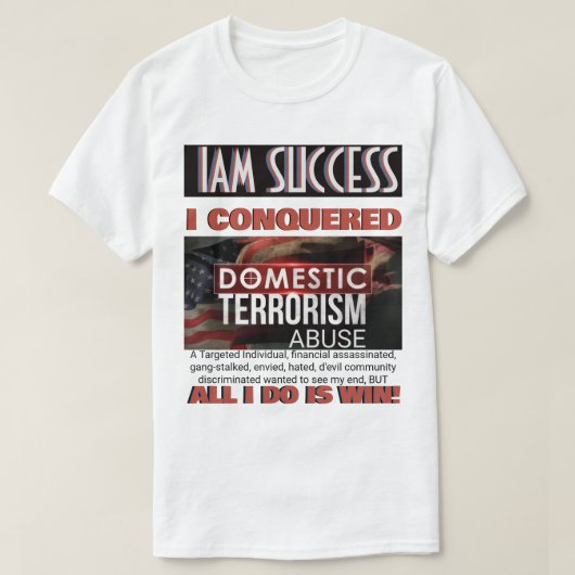IK HEB VEROVERD T-SHIRT (Design voorkant)