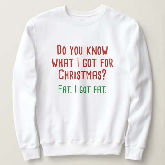 Ik heb vet trui (Design voorkant)