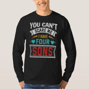 Ik heb vier zons moeder... t-shirt