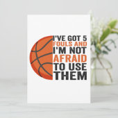 Ik heb vijf zielen en ik ben niet bang om ze te ge kaart (Staand voorkant)