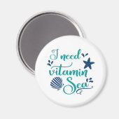 ik heb vitamine zee nodig magneet (Voorkant / Achterkant)