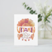 Ik heb vitamine Zee nodig: met de hand geschreven  Briefkaart (Staand voorkant)