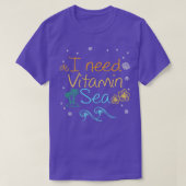 IK HEB VITAMINE ZEE NODIG T-SHIRT (Design voorkant)