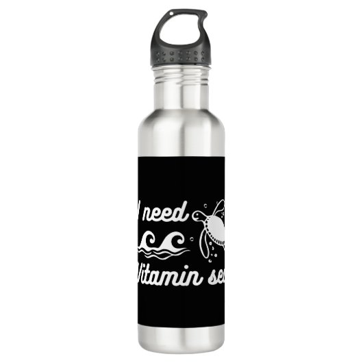 Ik heb vitamine-Zee nodig Waterfles (Voorkant)