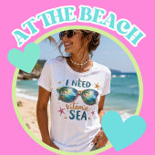 Ik heb vitamine zee zomer strand Tri-Blend shirt