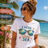 Ik heb vitamine zee zomer strand Tri-Blend shirt