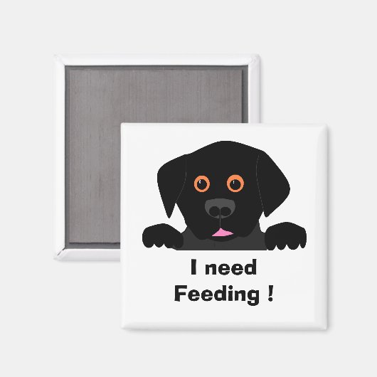 Ik heb voeding nodig! magneet (Voorkant / Achterkant)