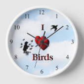 Ik heb vogels van de troebele dag van de keukenmuu (Voorkant)