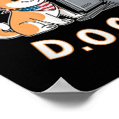 Ik heb voor Big D.O.G.E. gestemd Poster (Hoek)