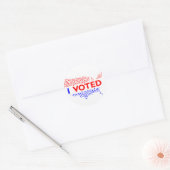 Ik heb voor de Amerikaanse circulaire Sticker gest (Envelop)