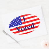 Ik heb voor de Amerikaanse Stickers gestemd (Envelop)