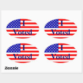 Ik heb voor de Amerikaanse Stickers gestemd (Vel)