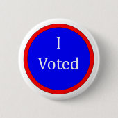 Ik heb voor de blauwe Button gestemd (Voorkant)