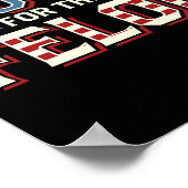 Ik heb voor de Felon gestemd - Donald Trump 2024 Poster (Hoek)