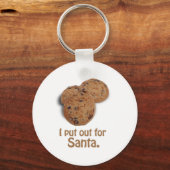 Ik heb voor de kerstman gezorgd..png sleutelhanger (Voorkant)