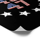 Ik heb voor de outlaw en de Hillbilly Trump gestem Poster (Hoek)