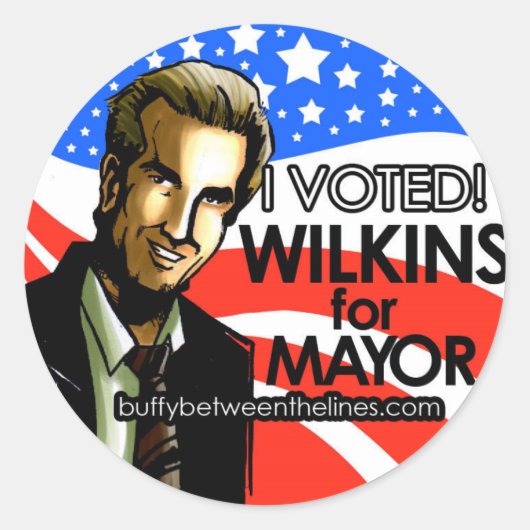 Ik heb voor de Sticker gestemd (Voorkant)