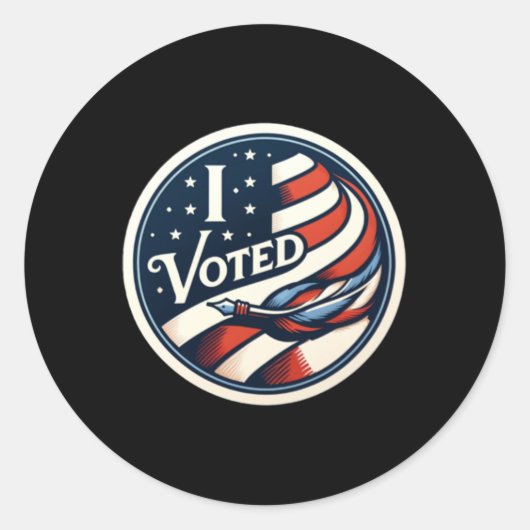 Ik heb voor de Sticker gestemd (Voorkant)