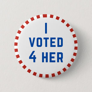 Ik heb voor haar anti-Trump gestemd Ronde Button 5,7 Cm