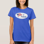 Ik heb voor het T-shirt van de Sticker gestemd (Voorkant)