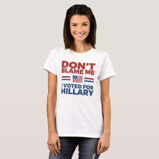 Ik heb voor Hillary gestemd. T-shirt