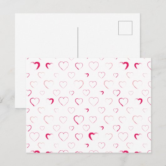 Ik heb voor je mijn hart gemaakt feestdagenkaart (Voorkant / Achterkant)