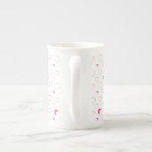 Ik heb voor je mijn hart gemaakt porselein kop (Achterkant)