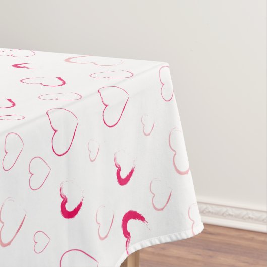 Ik heb voor je mijn hart gemaakt tafelkleed (Voorbeeld)