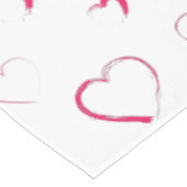 Ik heb voor je mijn hart gemaakt tafelkleed (Gekanteld)