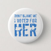 Ik heb voor Kamala Harris gestemd Ronde Button 5,7 Cm (Voorkant)