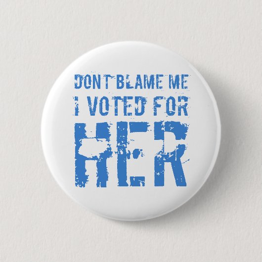 Ik heb voor Kamala Harris gestemd Ronde Button 5,7 Cm (Voorkant)