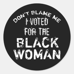 Ik heb voor Kamala Harris gestemd Ronde Sticker
