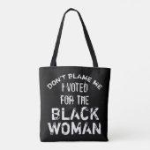 Ik heb voor Kamala Harris gestemd Tote Bag (Achterkant)