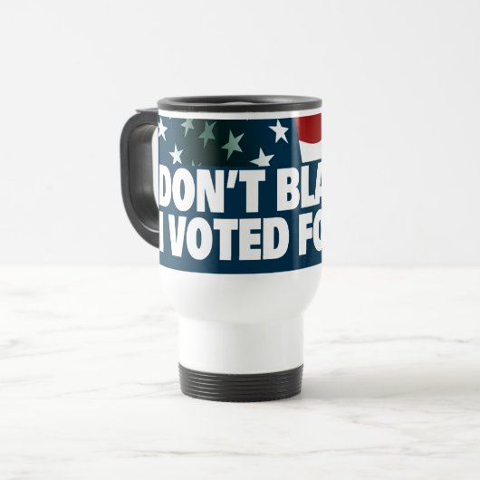 Ik heb voor Mitt gestemd Reisbeker (Voorkant links)