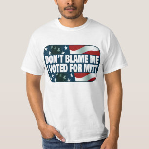 Ik heb voor Mitt gestemd T-shirt