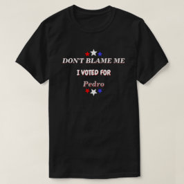 Ik heb voor  naam DK gestemd. T-shirt