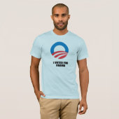 IK HEB VOOR OBAMA GESTEMD T-SHIRT (Voorkant volledig)