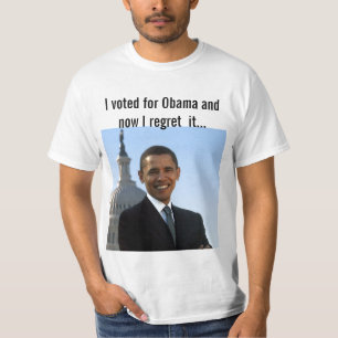 Ik heb voor Obama gestemd T-shirt