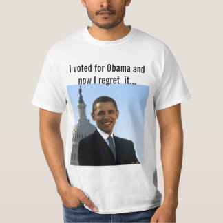 Ik heb voor Obama gestemd T-shirt
