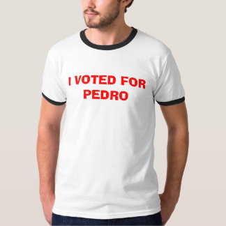 IK HEB VOOR PEDRO GESTEMD T-SHIRT