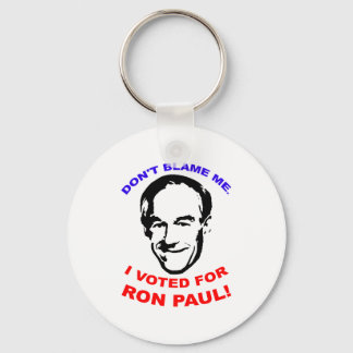 Ik heb voor Ron Paul gestemd. Sleutelhanger