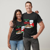 Ik heb voor Santa Claus Cookie Milk lelijke kerst  T-shirt (Unisex)