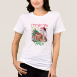 Ik heb voor Santa Funny Christmas Tri-Blend Shir g Tri-Blend Shirt<br><div class="desc">Voeg een vleugje brutale humor toe aan je vakantieseizoen met dit speelse "I Put Out For Santa"-t-shirt. Met een feestelijke scène van koekjes, melk en een kerstmuts is dit shirt een leuke en luchtige manier om kerst te vieren. Het is ideaal voor degenen die een beetje stoute humor vermengd met...</div>